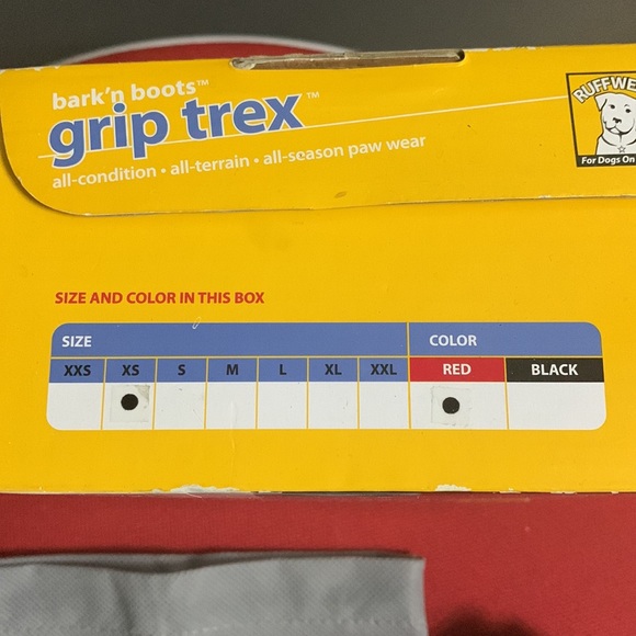 2xHP🎉Like new🌸Bark’n Grip Trex K9 Boots for Hiking/Running - Picture 10 of 16